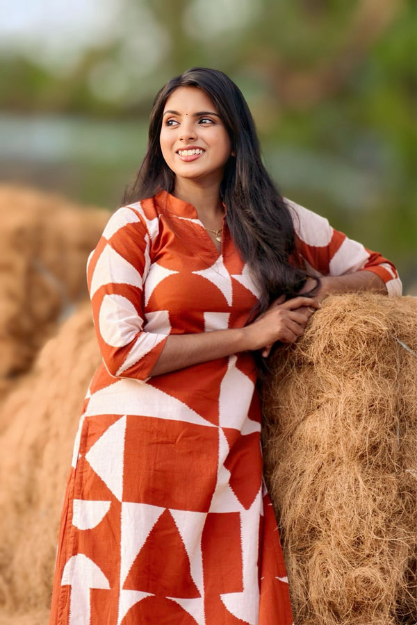 Rustic Rhythm Kurti & Pant Set